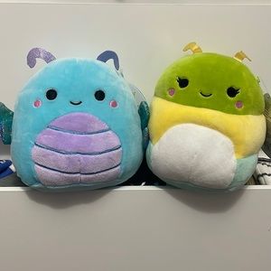 Heather and Rutabaga squishmallows